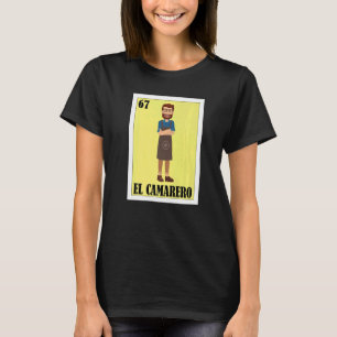 Camiseta Mexicano para meseros O Camareiro