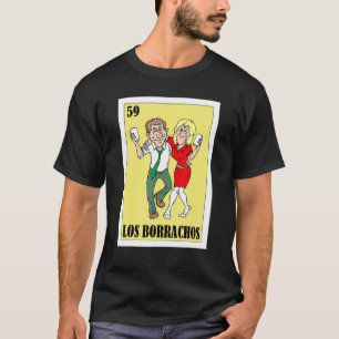 Camiseta Mexicano para os Casais Los Borrachos