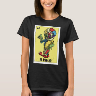 Camiseta Mexicano para os Partidos El Payaso