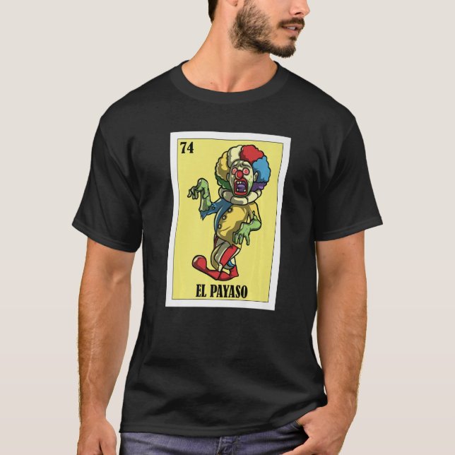 Camiseta Mexicano para os Partidos El Payaso (Frente)