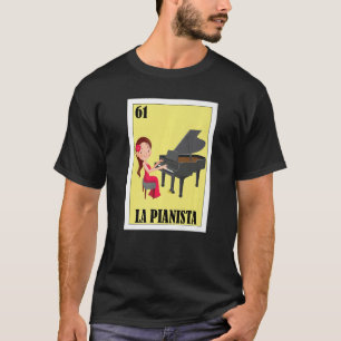 Camiseta Mexicano para Pianistas La Pianista