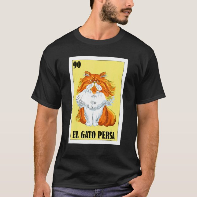 Camiseta Mexicano para Proprietários de Gato Persa (Frente)