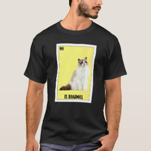 Camiseta Mexicano para Proprietários de Gatos  El Ragdoll  