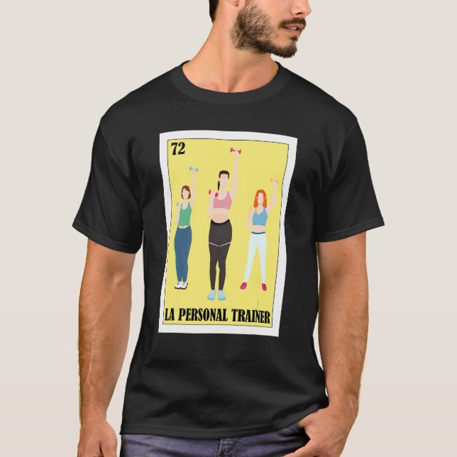 Camiseta Mexicano para Treinadores La Personal Trainer (Frente)