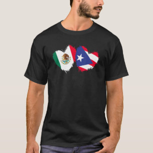 Camiseta Mexicano Porto Rico Bandeira Mexicano Porto Rico L