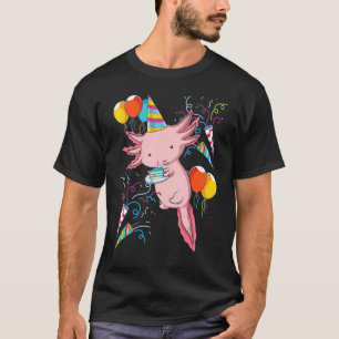 Camiseta Mexicano Salamander Pet Festa de aniversário Amphi