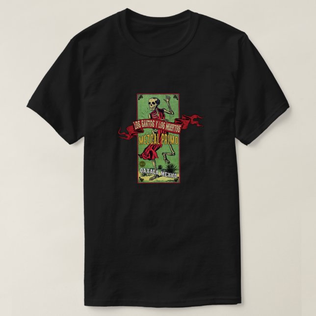 Camiseta Mexicano Vintage Mezcal Classic (Frente do Design)