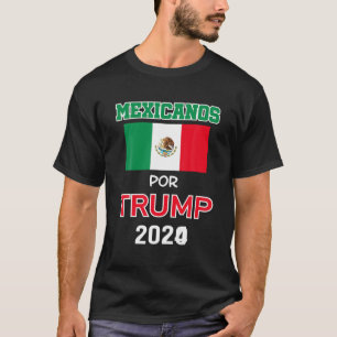Camiseta Mexicanos por Trump 2024 Pro Trump Gift Mexicanos