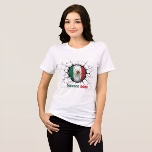 Camiseta "México 2026: Orgulho Elegante e Espírito Imparáve