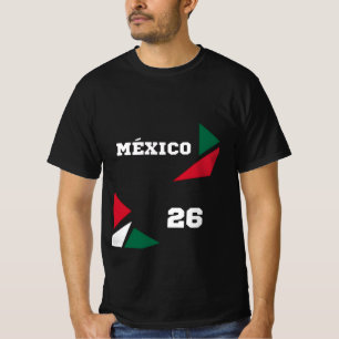 Camiseta México 26 Heritage Soccer - Camisa Preta 