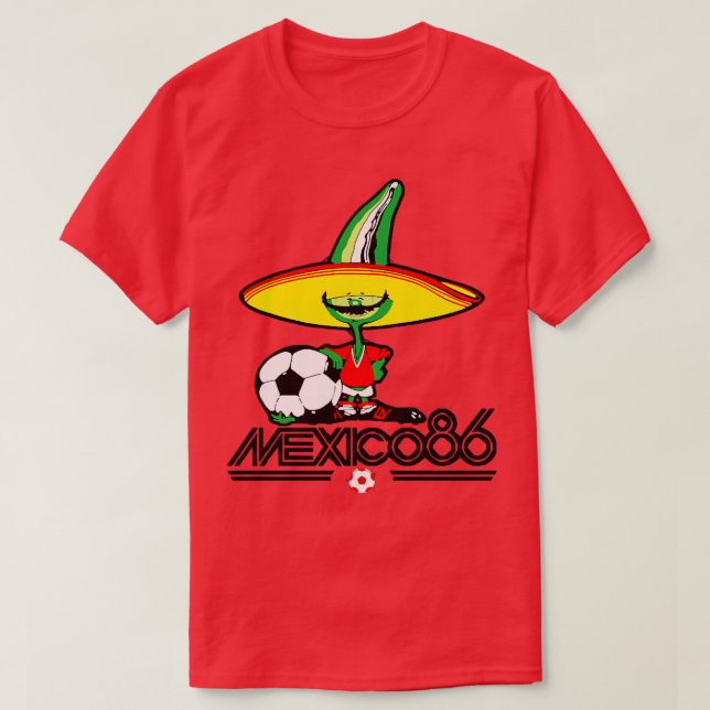 Camiseta México 86 (Frente do Design)
