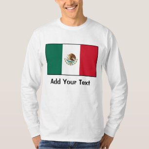 Camiseta México - bandeira mexicana
