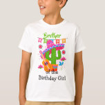Camiseta México Birthday Girl Fiesta | Irmão do México<br><div class="desc">Comemora o aniversário com esta camiseta especial,  design especial e personalizada</div>