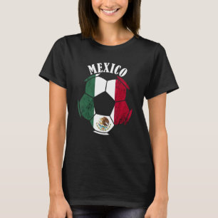 Camiseta México Bola Mexicana Equipe de Futebol Mexicana Ba