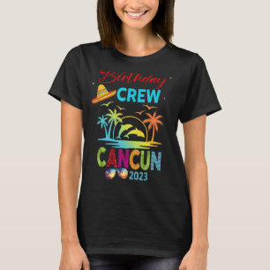 Camiseta México, Cancun Birthday Boy Trip Vacation 2023 Mat