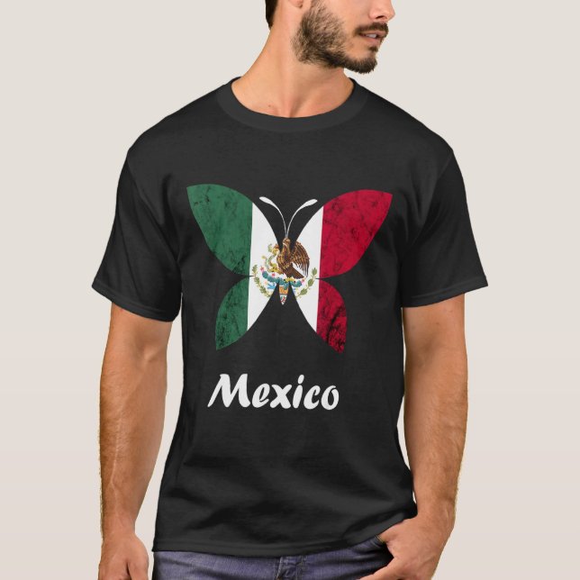 Camiseta México Cinco de Mayo - Bandeira mexicana (Frente)
