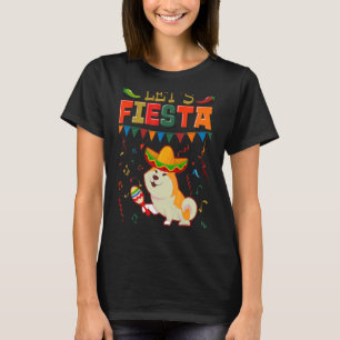 Camiseta México Cinco de Mayo Fiesta Vamos Fiesta Akita T