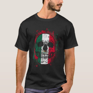 Camiseta México - Crânio de Sinalizador Mexicano