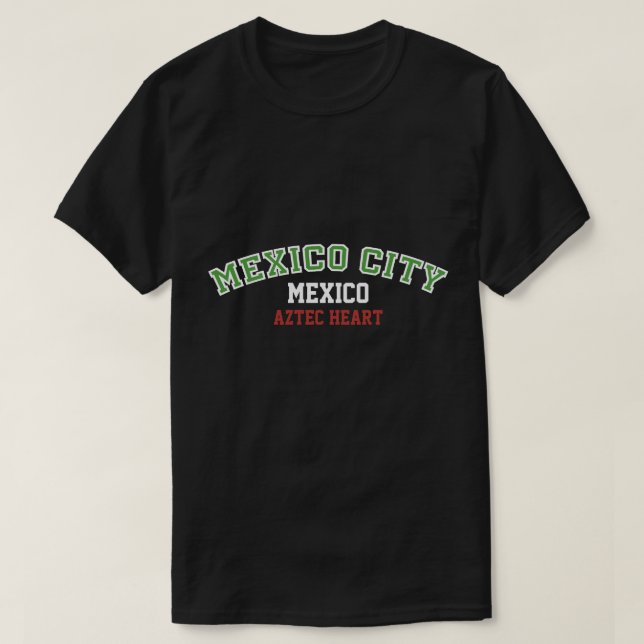 Camiseta Mexico Dark (Frente do Design)