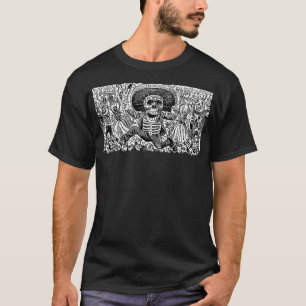 Camiseta México: Dia dos Mortos Calaveras Muertos