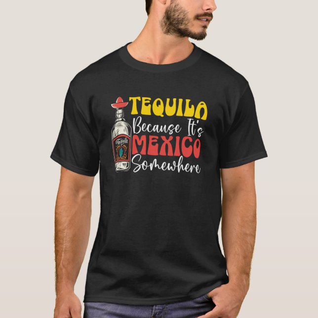 Camiseta México Festival Tequila Drinker Cinco de M (Frente)