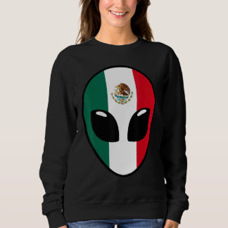 Camiseta Mexico Flag Alien Mexico