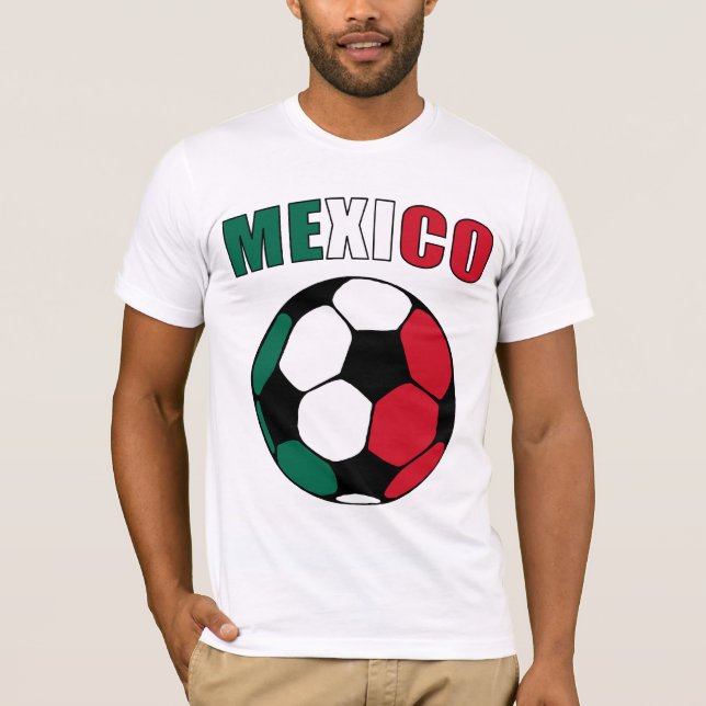 Camiseta México Footy (luz) (Frente)