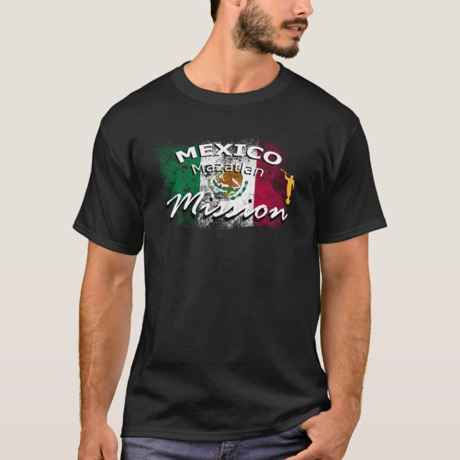 Camiseta Mexico Mazatlan Mormon LDS Mission Missionary (Frente)