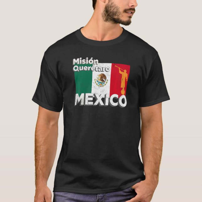 Camiseta Mexico Merida LDS Mission Missionary Premium (Frente)