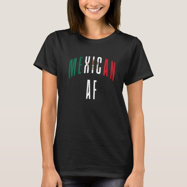 Camiseta México mexicano AF Orgânico 1 (Frente)