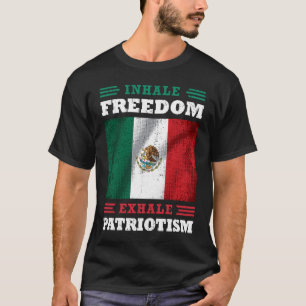 Camiseta México México Bandeira Chicano Latino México Me Pr