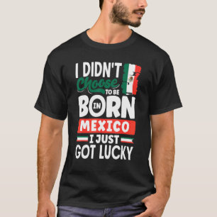 Camiseta México, México, Bandeira que acabei de ter sorte