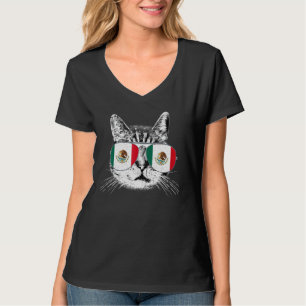 Camiseta México, México, região de bandeira do México, revo