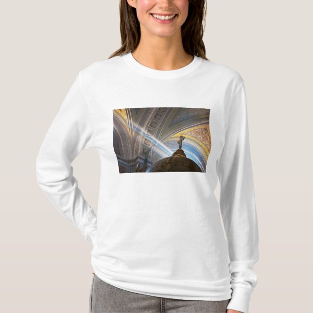 Camiseta México, Morelia. Raios de sol penetram no interior (Frente)