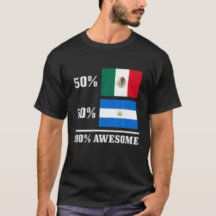 Camiseta México Nicarágua - Diversão Mexicana do Orgulho do