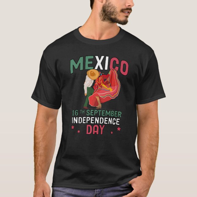 Camiseta Mexico Pride Independence Day 2022 Mexican Flag 20 (Frente)