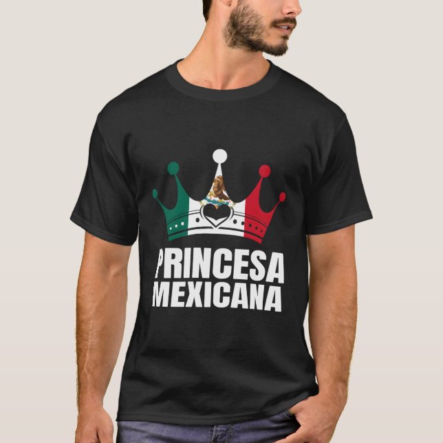 Camiseta México - Princesa Mexicana (Frente)
