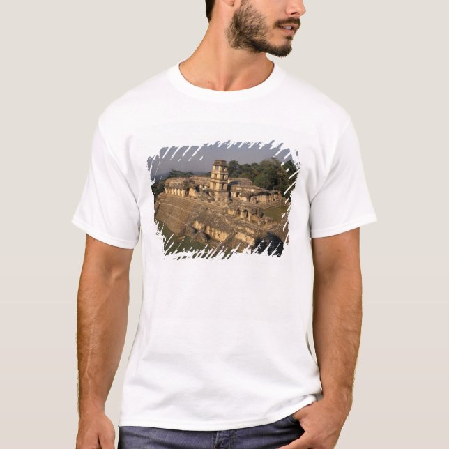 Camiseta México, província de Chiapas, Palenque, O Palácio (Frente)