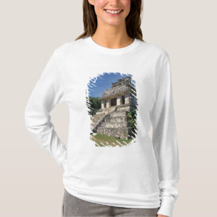 Camiseta México, província de Chiapas, Palenque. Templo de
