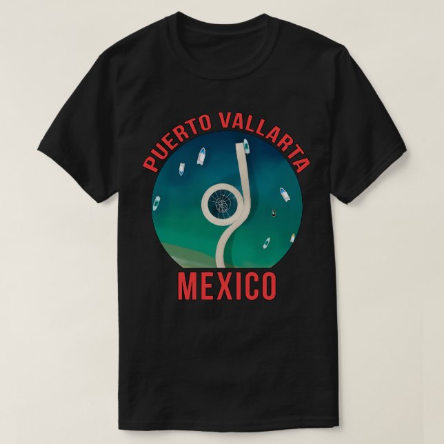 Camiseta México Puerto Vallarta (Frente do Design)