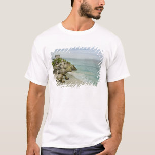 Camiseta México, Tulum, ruínas antigas na praia