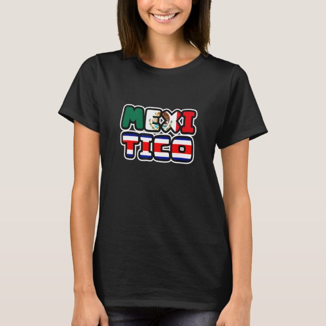 Camiseta MEXITICO Mexico and Costa Rica (Frente)