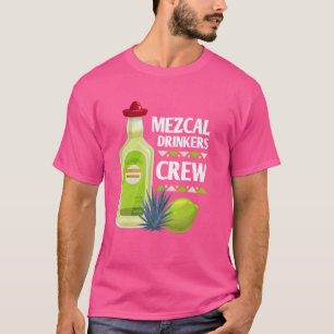 Camiseta Mezcal Tequila Margarita Mexicanos Cocktails Alcoh