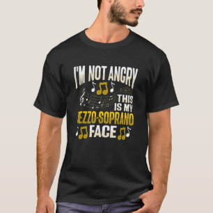 Camiseta Mezzo-Soprano Voice Design para um Coro