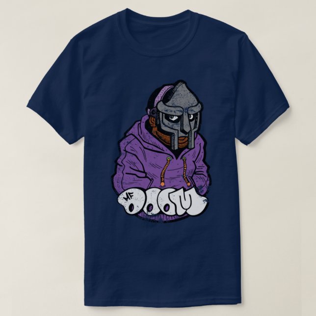 Camiseta mf doom (Frente do Design)