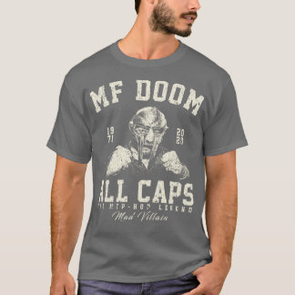 Camiseta MF Doom Retro Vintage White Bolsa
