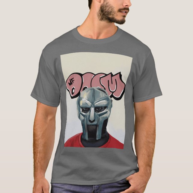 Camiseta MFDOOM retrô (Frente)