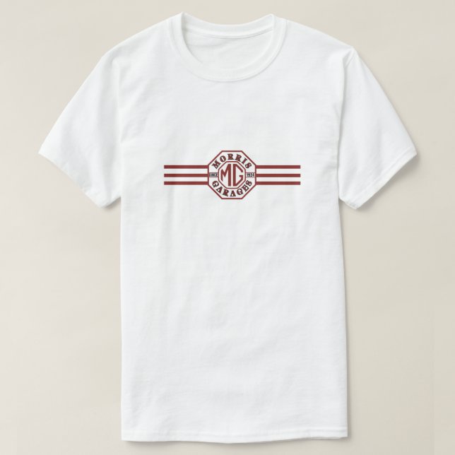 Camiseta MG Morris Garages Design (Frente do Design)