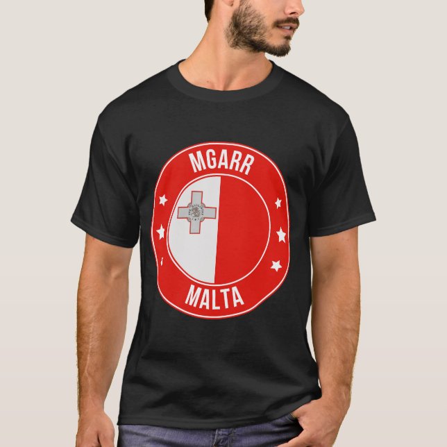 Camiseta Mgarr, Cidade de Malta (Frente)