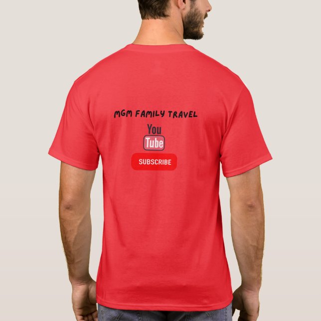 Camiseta MGM Family Travel (Verso)